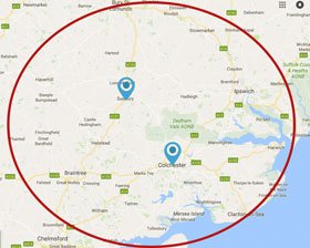 patios in colchester, sudbury and essex