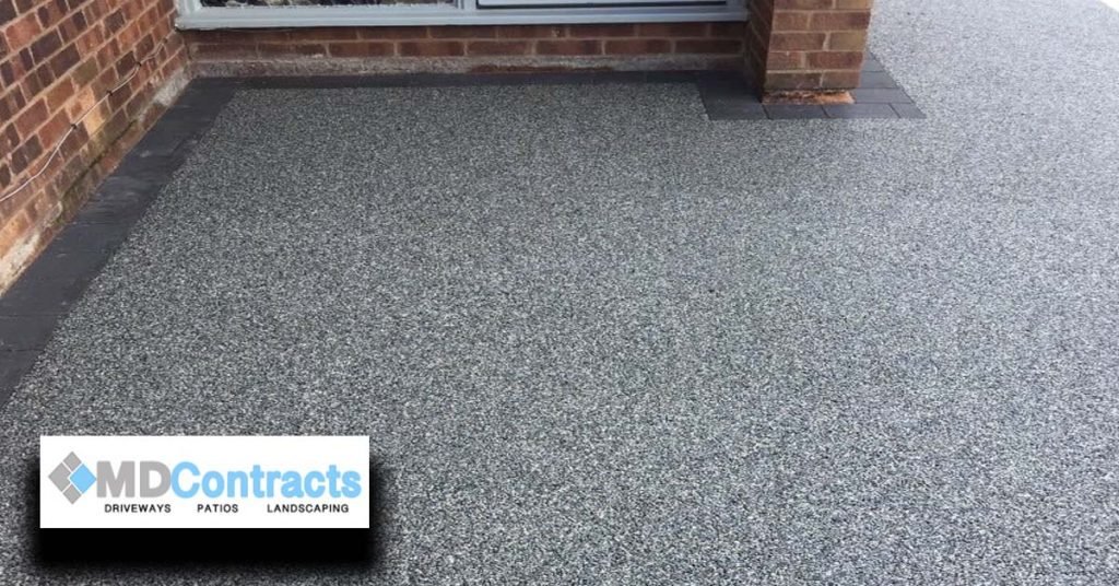 Resin bound gravel driveway in Colchester.