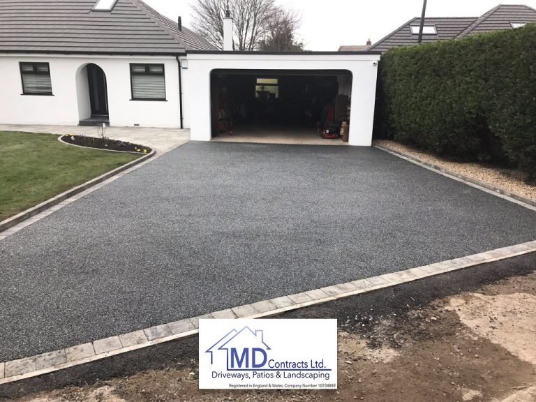 Resin bonded driveways in Sudbury, Suffolk.