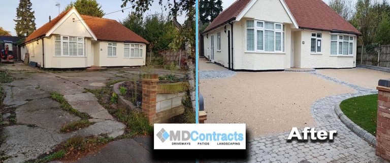 Resin Bound Gravel Driveway Sudbury Suffolk.