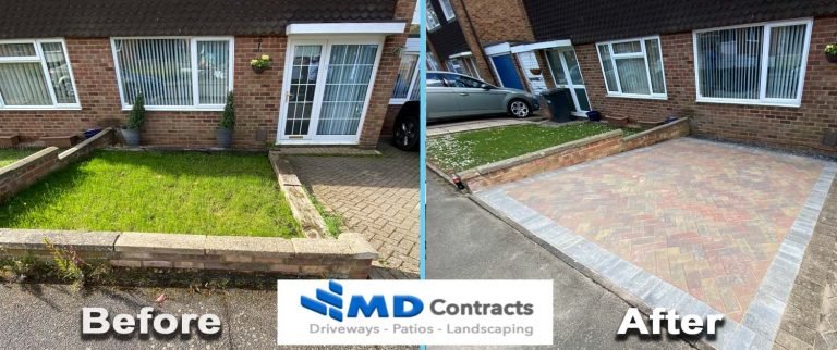 Driveway in Sudbury Suffolk